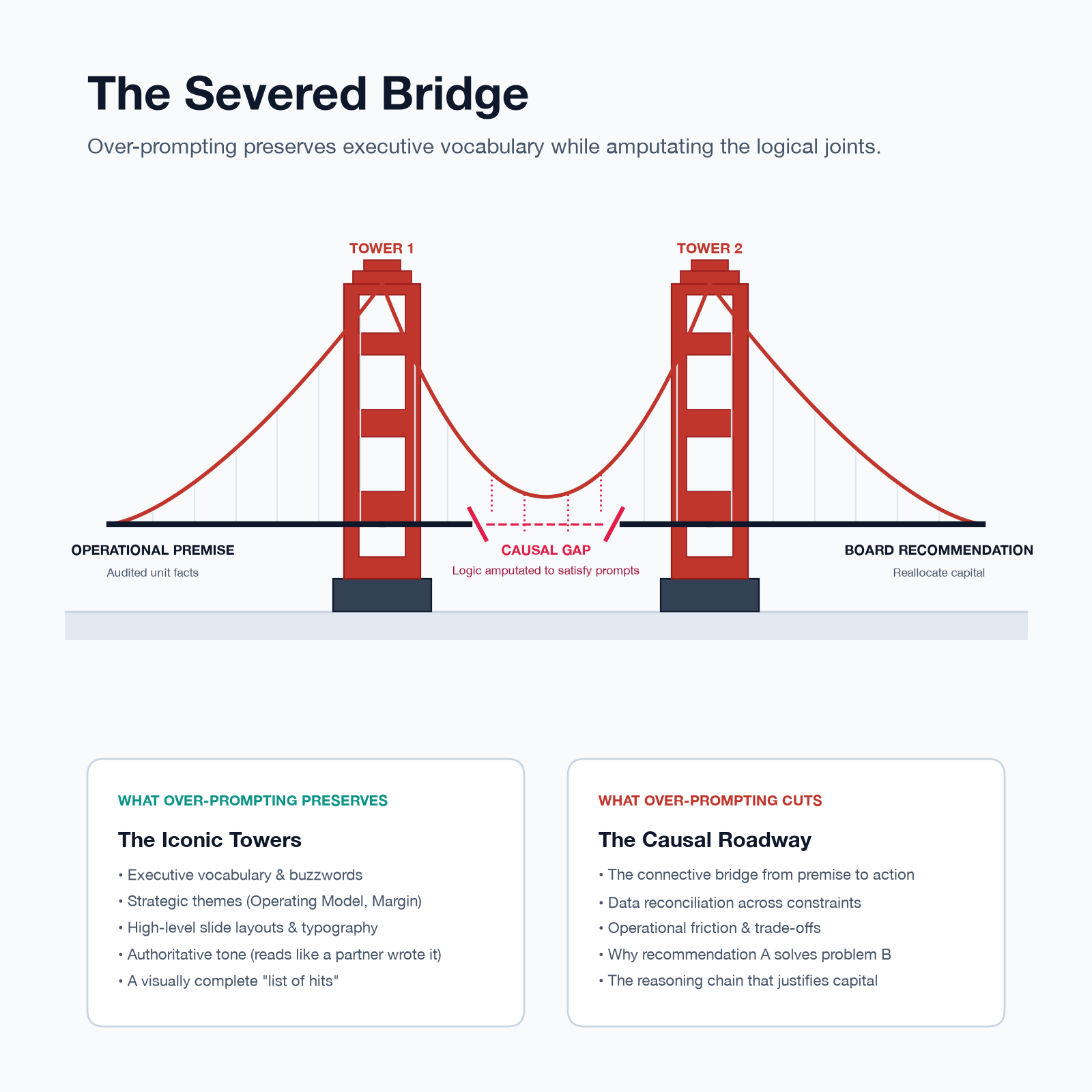 The Severed Bridge — Causal Collapse in Multi-Turn Strategy